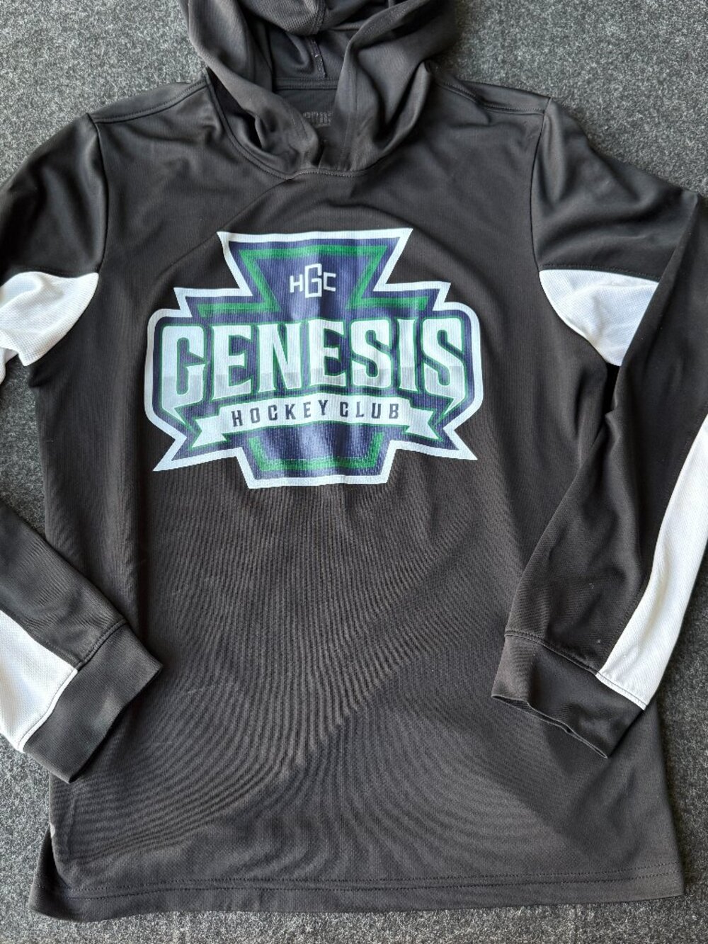 Genesis Hockey Club Hooded Performance Shirt Adult XS Pennant